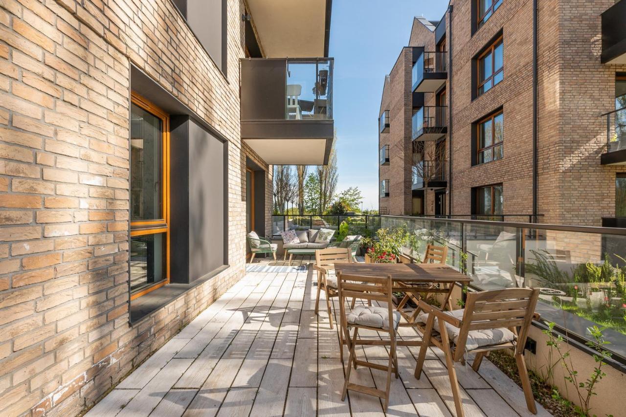 Garden Apartment Sadowa Danzig Exterior foto